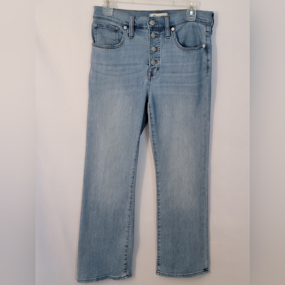Madewell Cali Demi-Boot Straight Leg Jeans Size 27